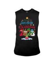 Marry Quarantine Christmas Sleeveless Tee tile
