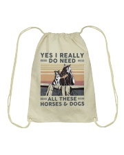 Yes I Really Do Need Drawstring Bag tile