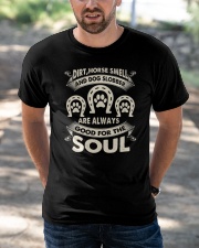 Dirt horse smell and dog slobber Classic T-Shirt apparel-classic-tshirt-lifestyle-front-50
