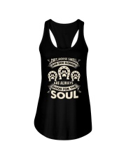 Dirt horse smell and dog slobber Ladies Flowy Tank thumbnail