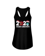 Merry Christmas Ladies Flowy Tank tile