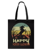 Happy horselloween Tote Bag tile
