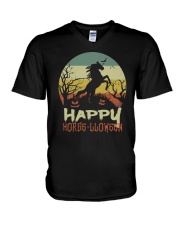 Happy horselloween V-Neck T-Shirt tile