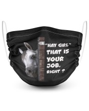 Hay Girl That is Your Job Right Masks tile