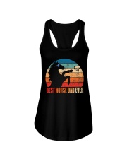 Best Horse Dad Ever Ladies Flowy Tank tile