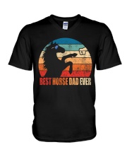 Best Horse Dad Ever V-Neck T-Shirt tile