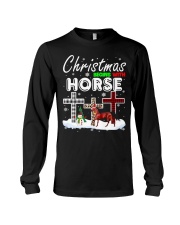Christmas Begins With Horse Long Sleeve Tee tile