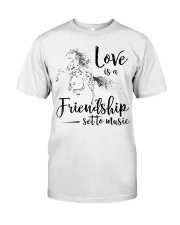 Love Is A Friendship Set To Music Classic T-Shirt tile