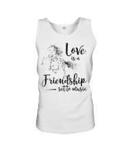 Love Is A Friendship Set To Music Unisex Tank tile