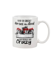 God Is Great Horses Are Good Mug tile