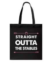 Straight Outta The Stables Tote Bag tile