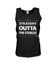 Straight Outta The Stables Unisex Tank tile