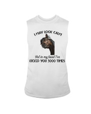 I May Look Calm Sleeveless Tee tile