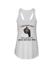 I May Look Calm Ladies Flowy Tank tile