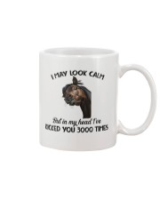 I May Look Calm Mug tile