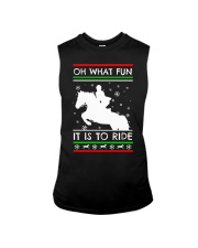 Oh What Fun It Is To Ride Sleeveless Tee tile