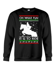 Oh What Fun It Is To Ride Crewneck Sweatshirt tile