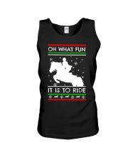 Oh What Fun It Is To Ride Unisex Tank tile