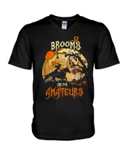 Brooms Are For Amateurs 2020 V-Neck T-Shirt tile