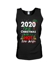 First Christmas With My Hot New Wife Unisex Tank tile