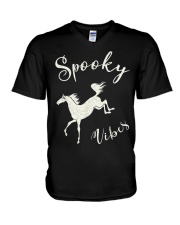 Spooky Vibes V-Neck T-Shirt tile