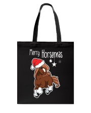 Merry Horsemas Tote Bag tile