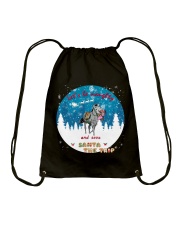 Lets Be Naughty And Save Santa The Trip Drawstring Bag tile