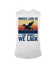 Horses lend us the wings we lack Sleeveless Tee tile