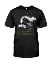 hello darkness my old friend Premium Fit Mens Tee tile