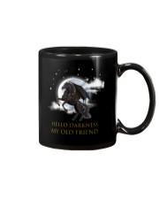 hello darkness my old friend Mug tile