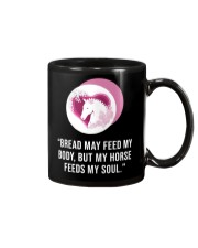 Bread May Feed My Body Mug tile