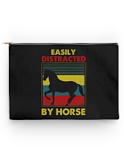 Easily distracted by horse Accessory Pouch tile