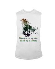 Heaven is on the back of a horse colors Sleeveless Tee tile