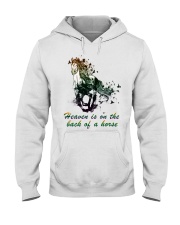 Heaven is on the back of a horse colors Hooded Sweatshirt tile