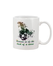 Heaven is on the back of a horse colors Mug tile