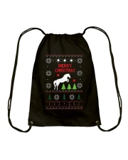 Merry Christmas Drawstring Bag tile