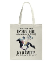 Behind Every Great Horse Girl Tote Bag tile