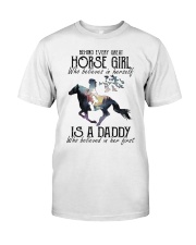 Behind Every Great Horse Girl Classic T-Shirt tile