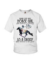 Behind Every Great Horse Girl Youth T-Shirt tile