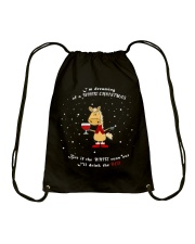 Im Dreaming Of A White Christmas Drawstring Bag tile