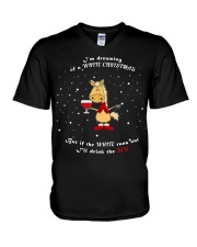 Im Dreaming Of A White Christmas V-Neck T-Shirt tile