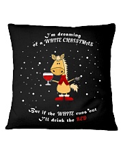 Im Dreaming Of A White Christmas Square Pillowcase tile