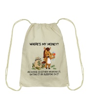 Wheres My Money Drawstring Bag tile