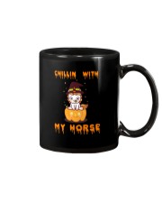 Chillin with my horse Mug tile