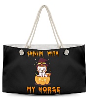 Chillin with my horse Weekender Tote tile