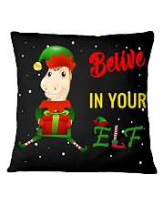 Belive In Your ELF Square Pillowcase tile