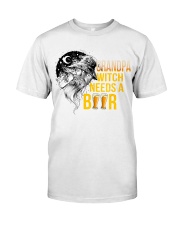 Grandpa Witch Needs A Beer Premium Fit Mens Tee tile