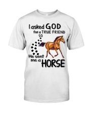He Sent Me A Horse Classic T-Shirt tile