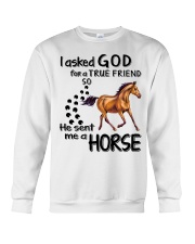 He Sent Me A Horse Crewneck Sweatshirt tile