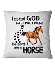 He Sent Me A Horse Square Pillowcase tile